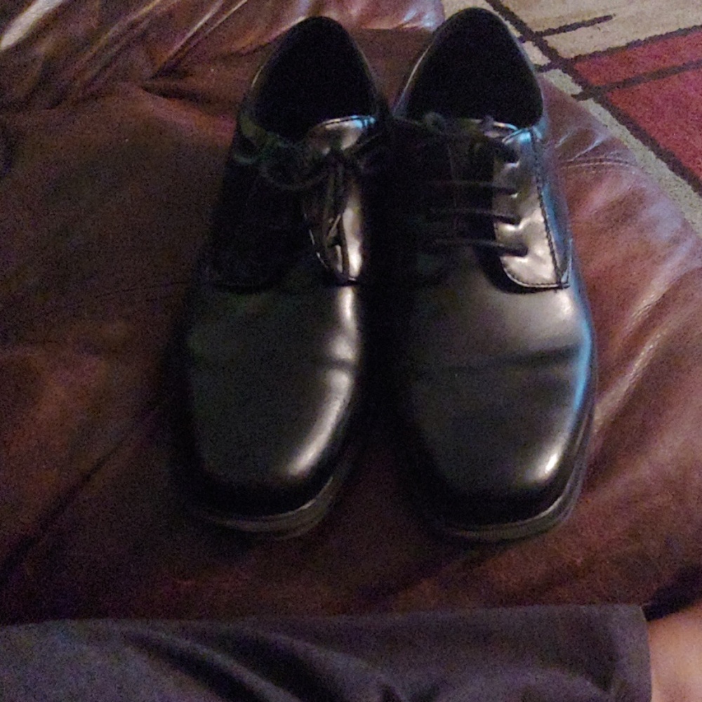 Mens black dress loafers